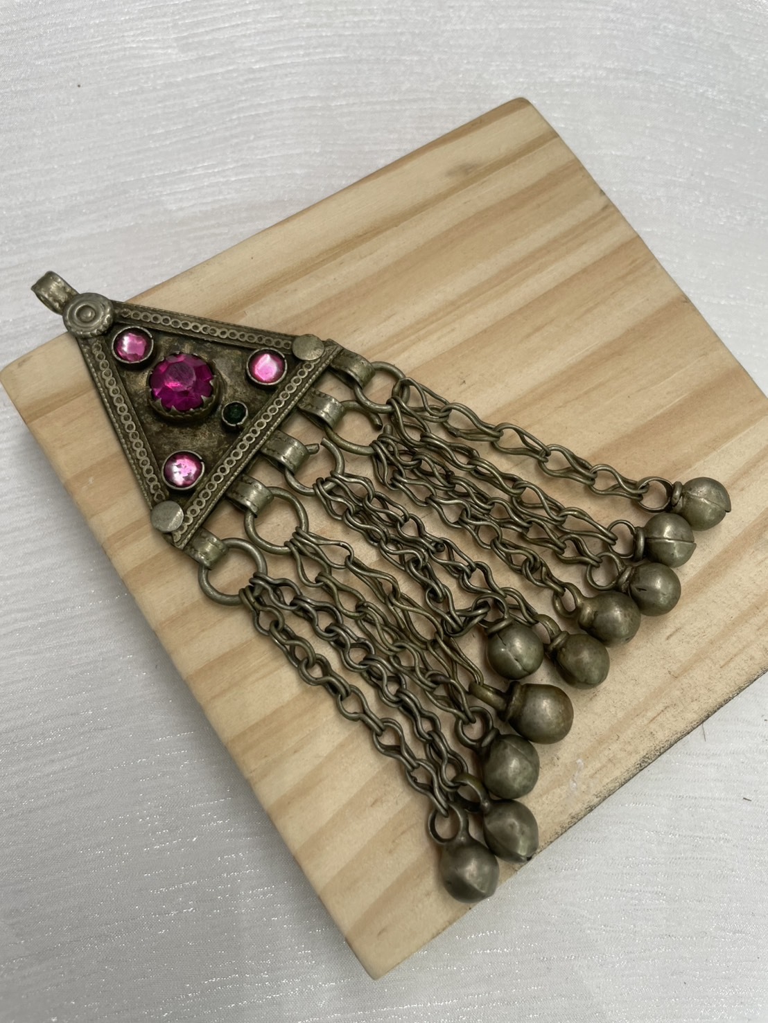 No.19三角形阿富汗鈴鐺墜飾 10cm