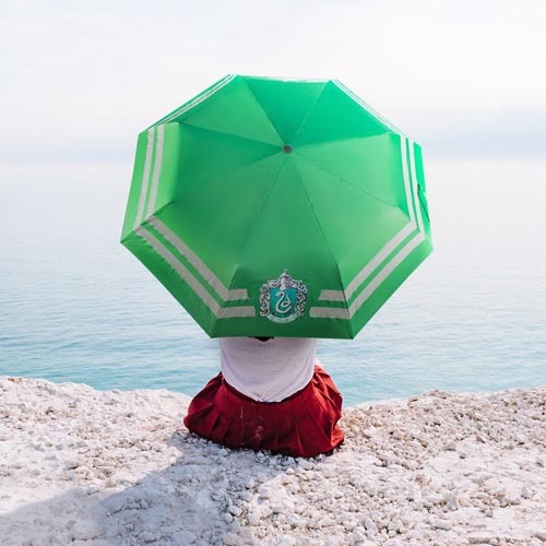 哈利波特 - 雨傘 - 史萊哲林標誌款