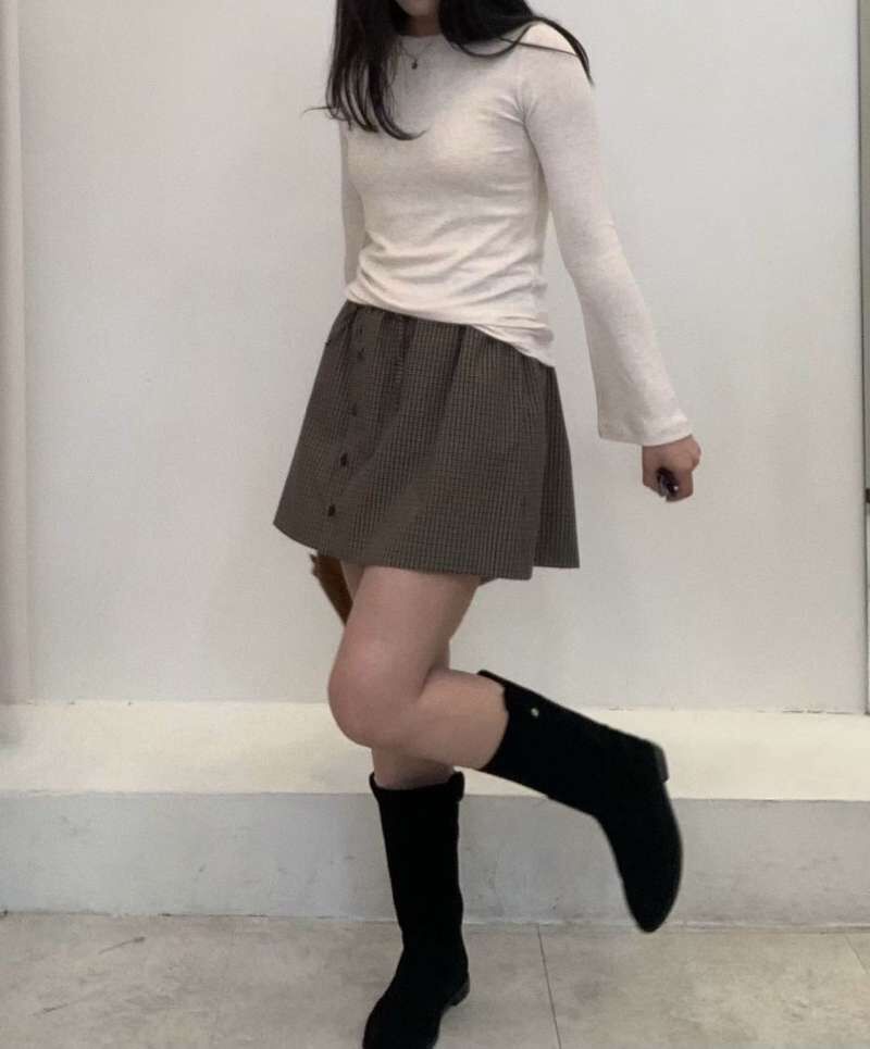 FP5103 柔軟圓領竪坑條Tee