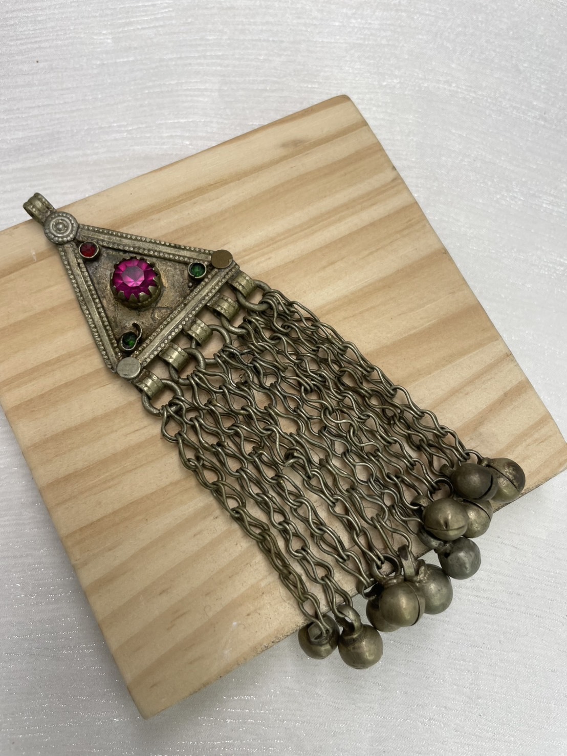 No.25三角形阿富汗鈴鐺墜飾 12cm