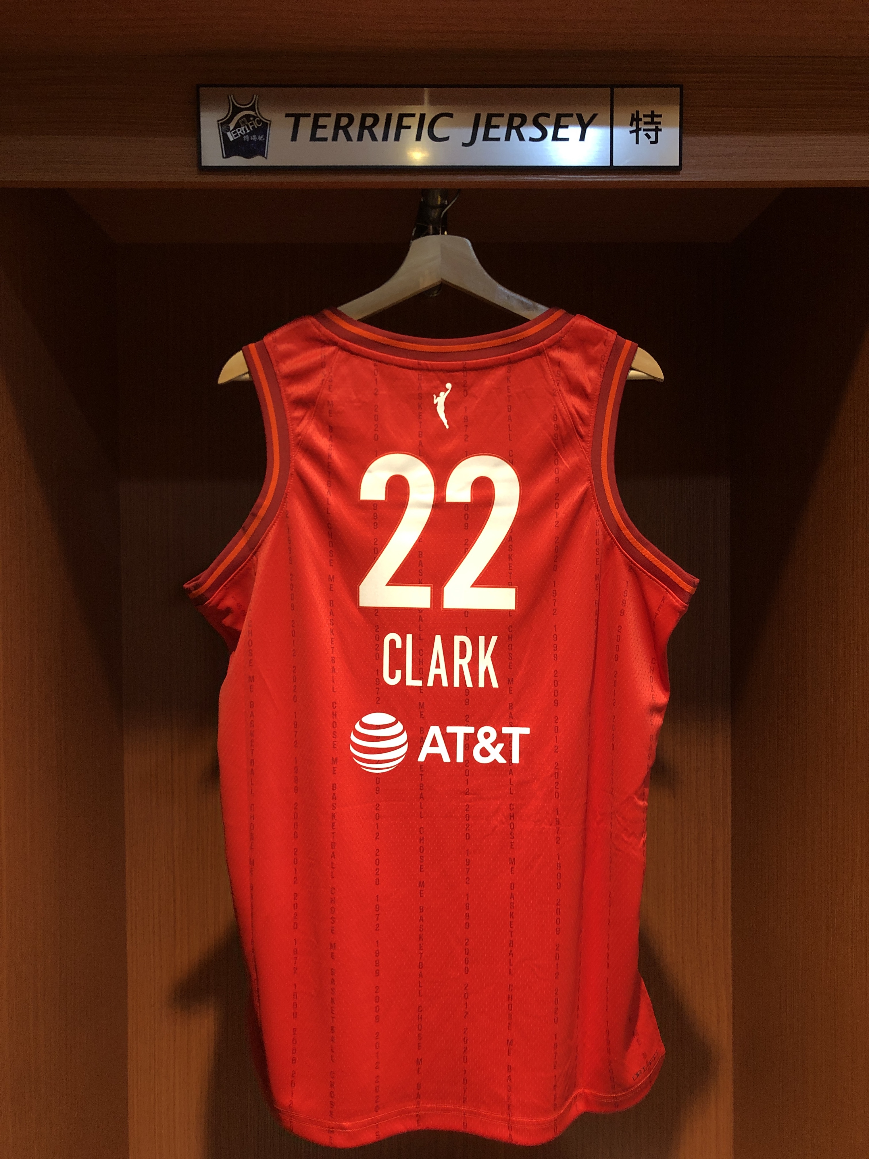 WNBA球衣 Caitlin Clark 印第安那狂熱紅 Nike Swingman 球迷版 熱轉印 全新