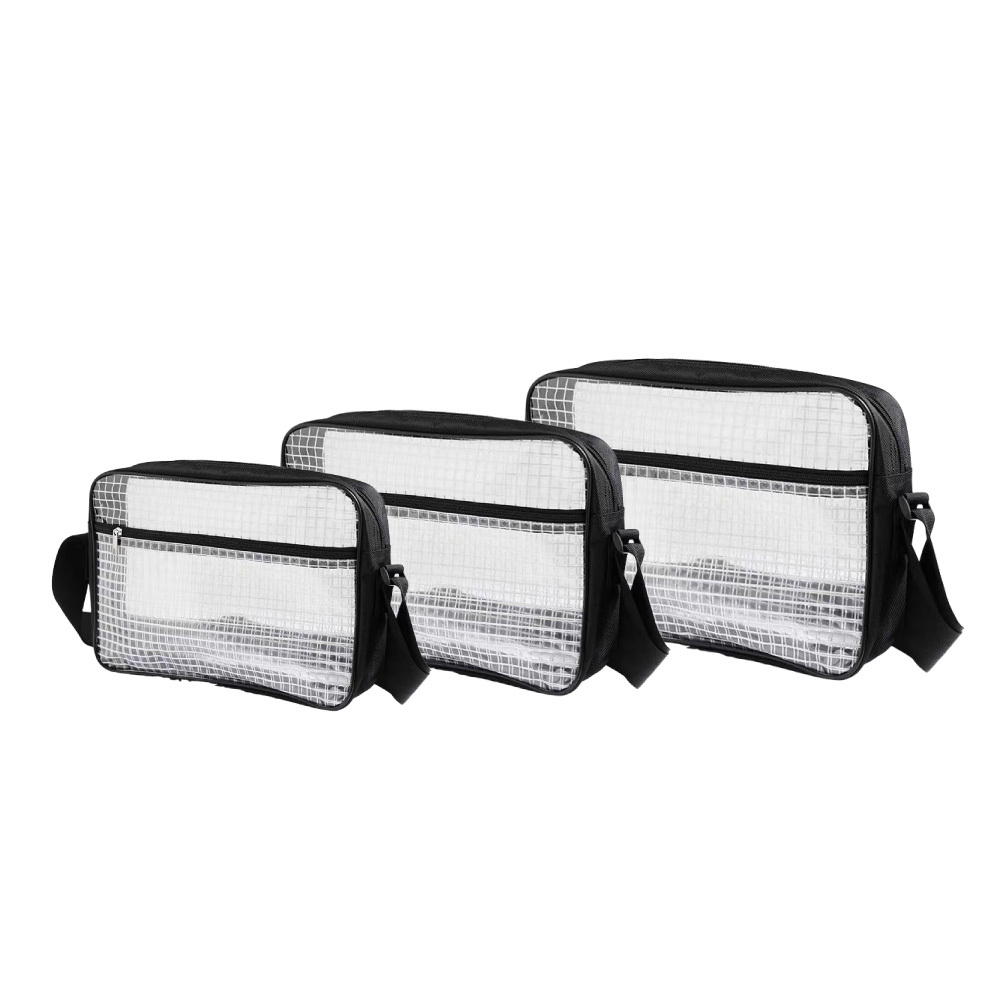 透明網格斜背包【SN0922】