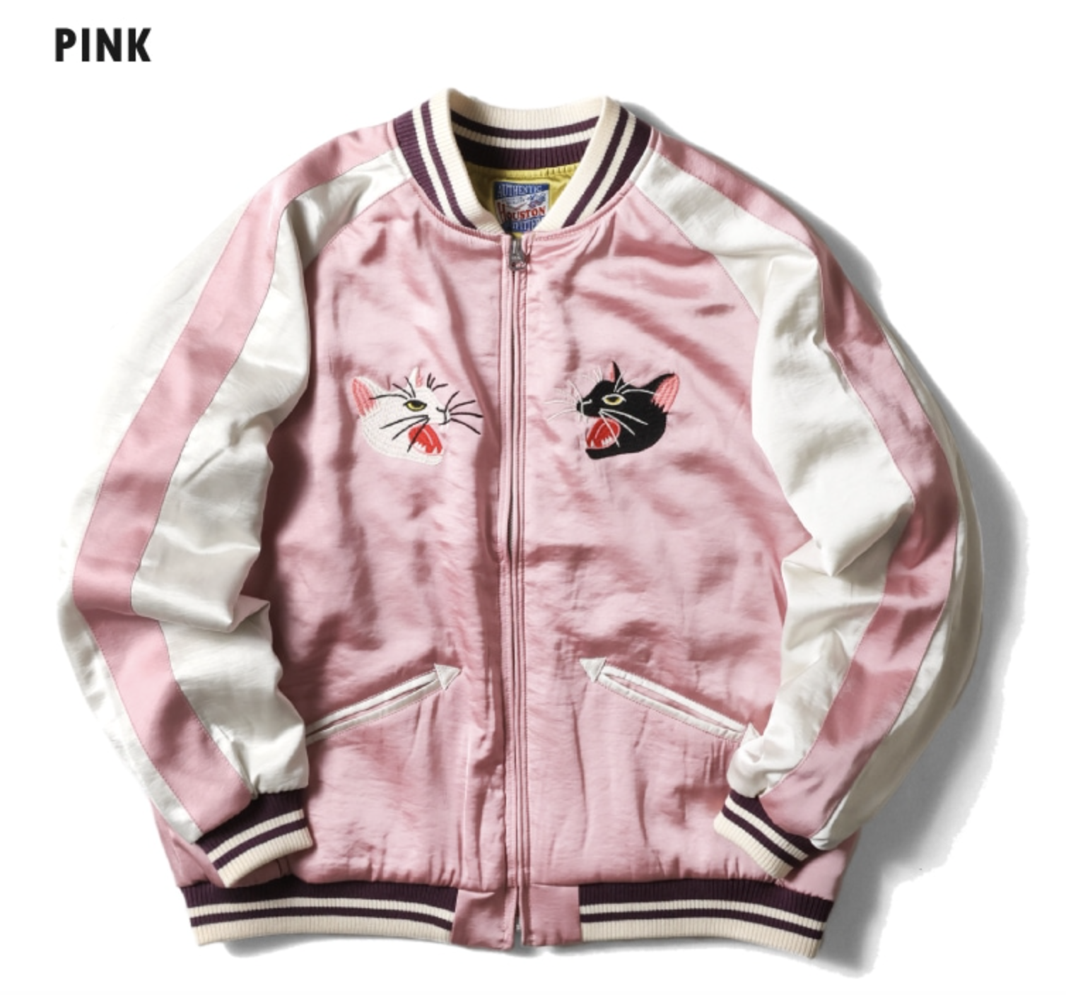 HOUSTON SOUVENIR JACKET (CAT) / Pink