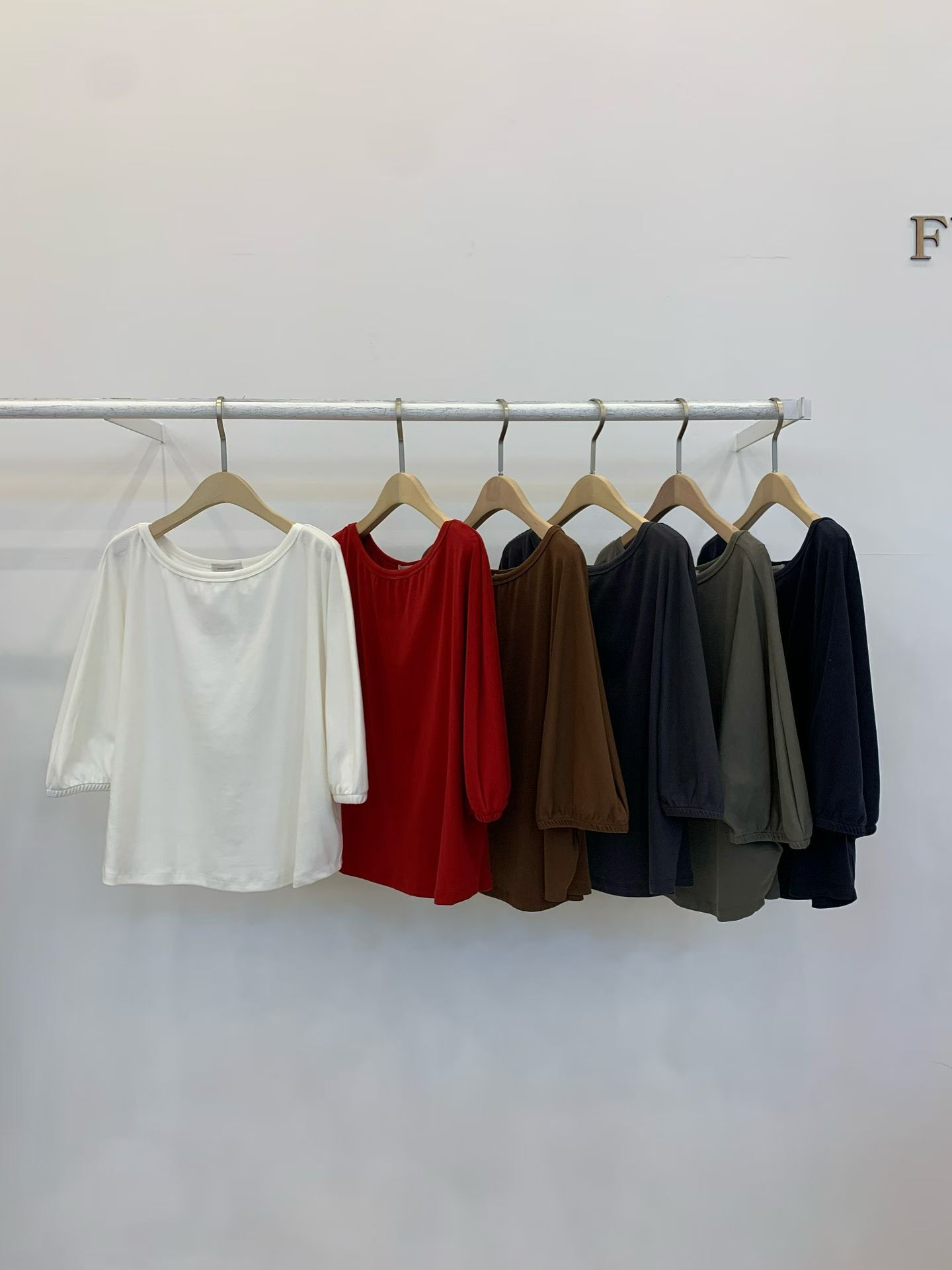 FP5109 天絲棉飛鼠袖寬松Tee