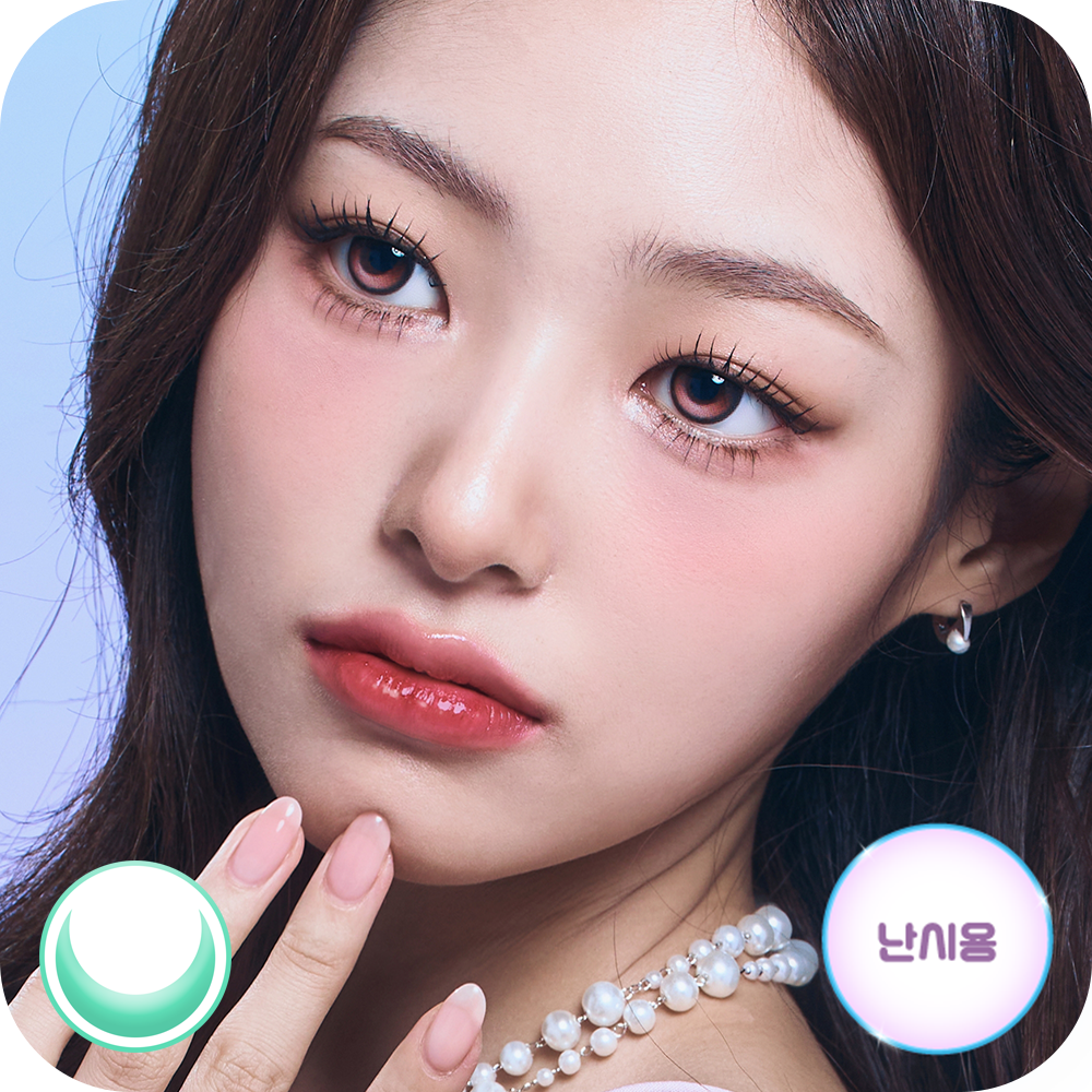 [散光瑩光] LENBLING 1 Month Toric 𝐏𝐑𝐄𝐌𝐈𝐔𝐌 𝐋𝐔𝐍𝐀 𝐆𝐋𝐎𝐖 Coral 散光彩妝隱形眼鏡｜每盒2片