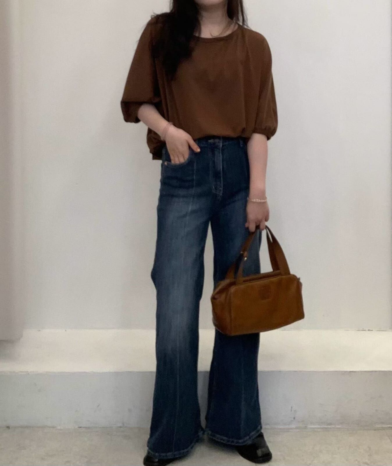 FP5109 天絲棉飛鼠袖寬松Tee