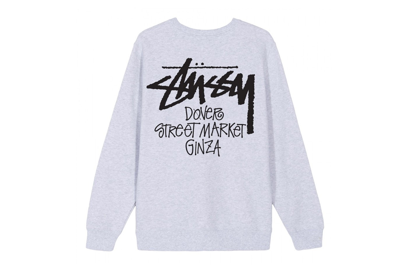 現貨┃Stussy x DSM Ginza Crewneck 日本 銀座限定 衛衣 大學T 灰色