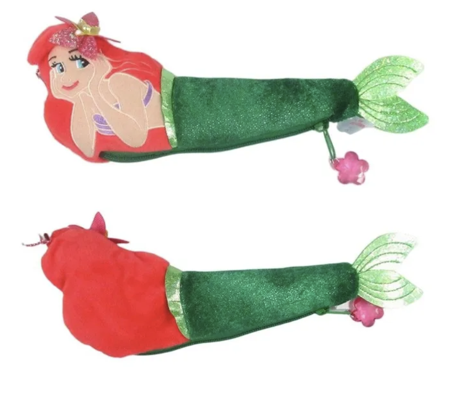 現貨┃日本 迪士尼 Disney Ariel 小美人魚 艾莉兒 鉛筆盒 鉛筆袋 吊飾