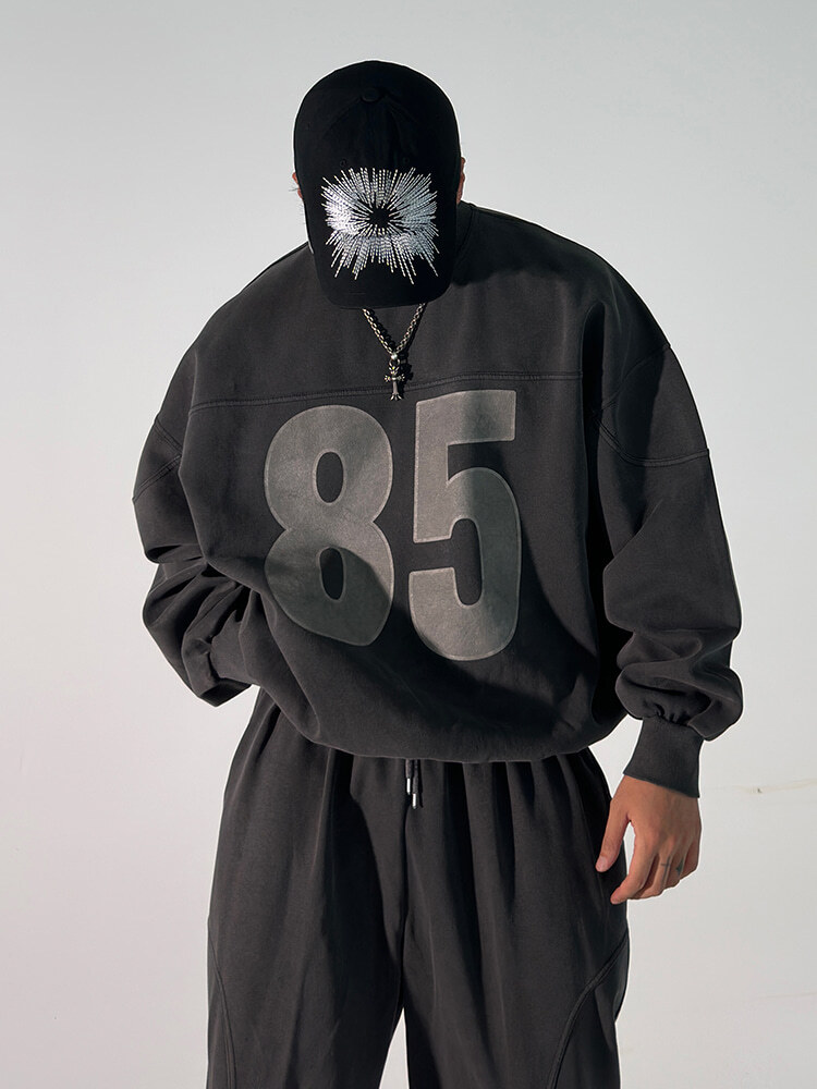 Pigment 85橄欖球衣大學T