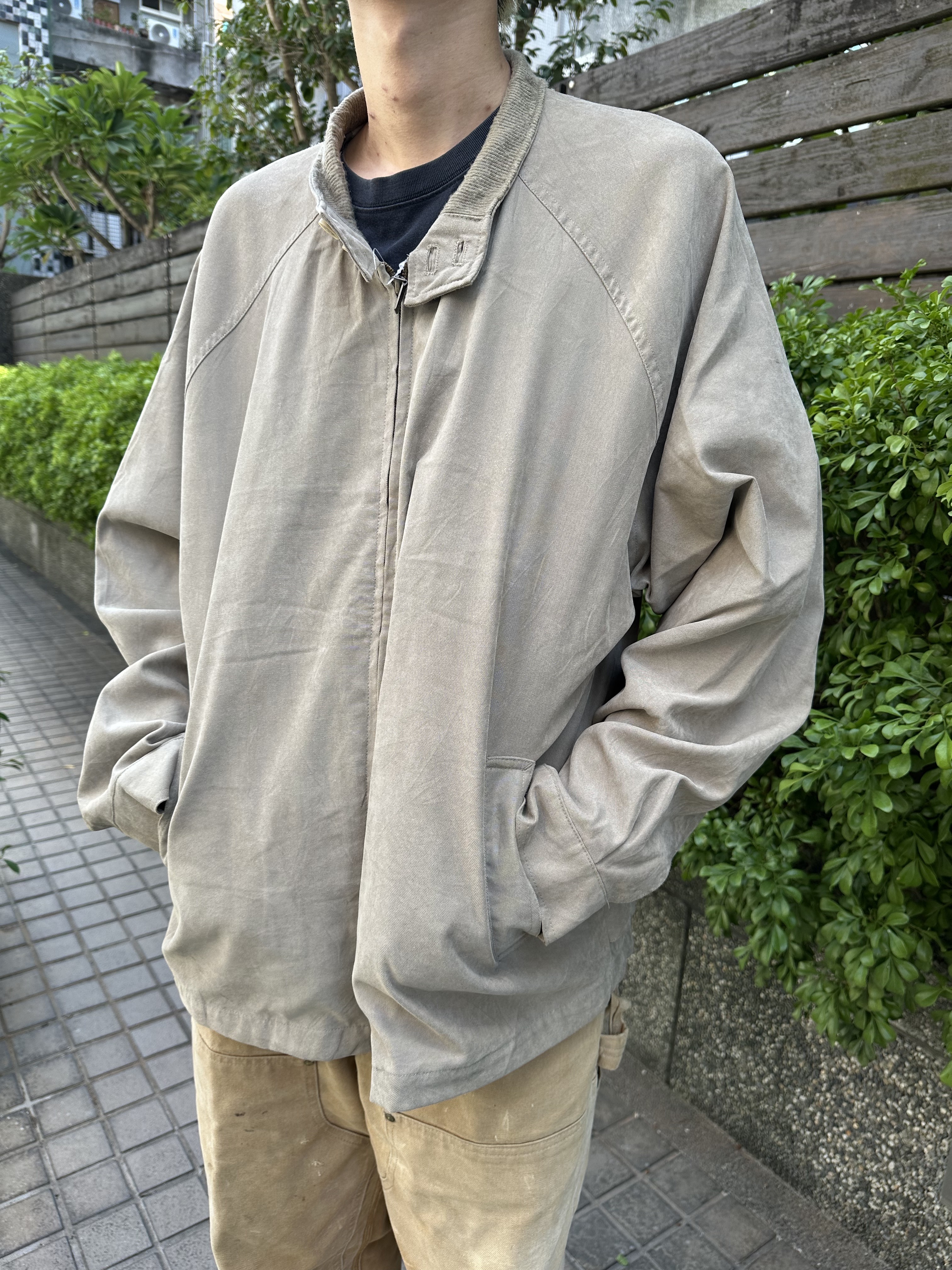 ROUNDTREE & YORKE Fake Suede Jacket