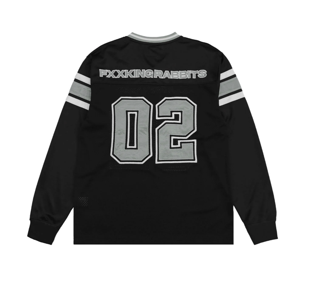 【#FR2】FXXKING RABBITS Longsleeve Football Game Shirt