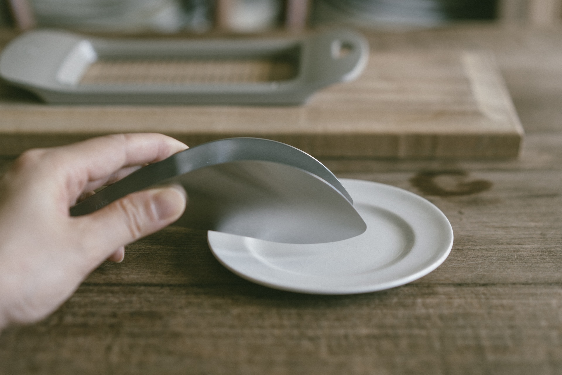 AUX Leye日本製靈巧不沾桌不鏽鋼夾