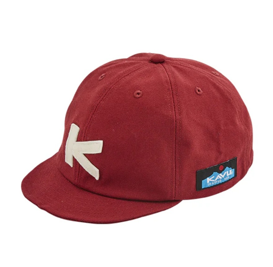 KAVU #日版 BaseBall Cap ( Color : Bordeaux ) #K字帽 #日本製造