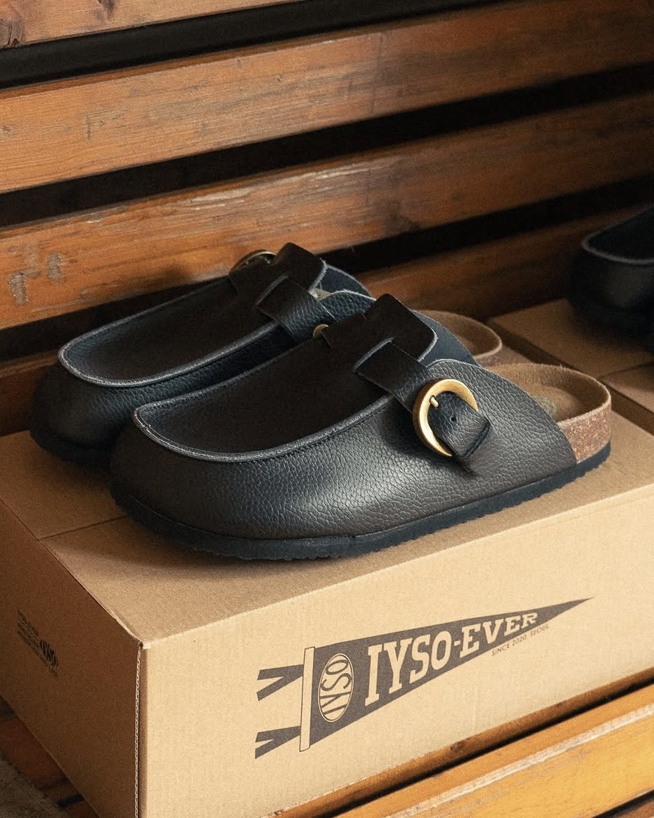 <超帥>韓國 IYSO 樂福 麂皮 EVA底 勃肯 2色