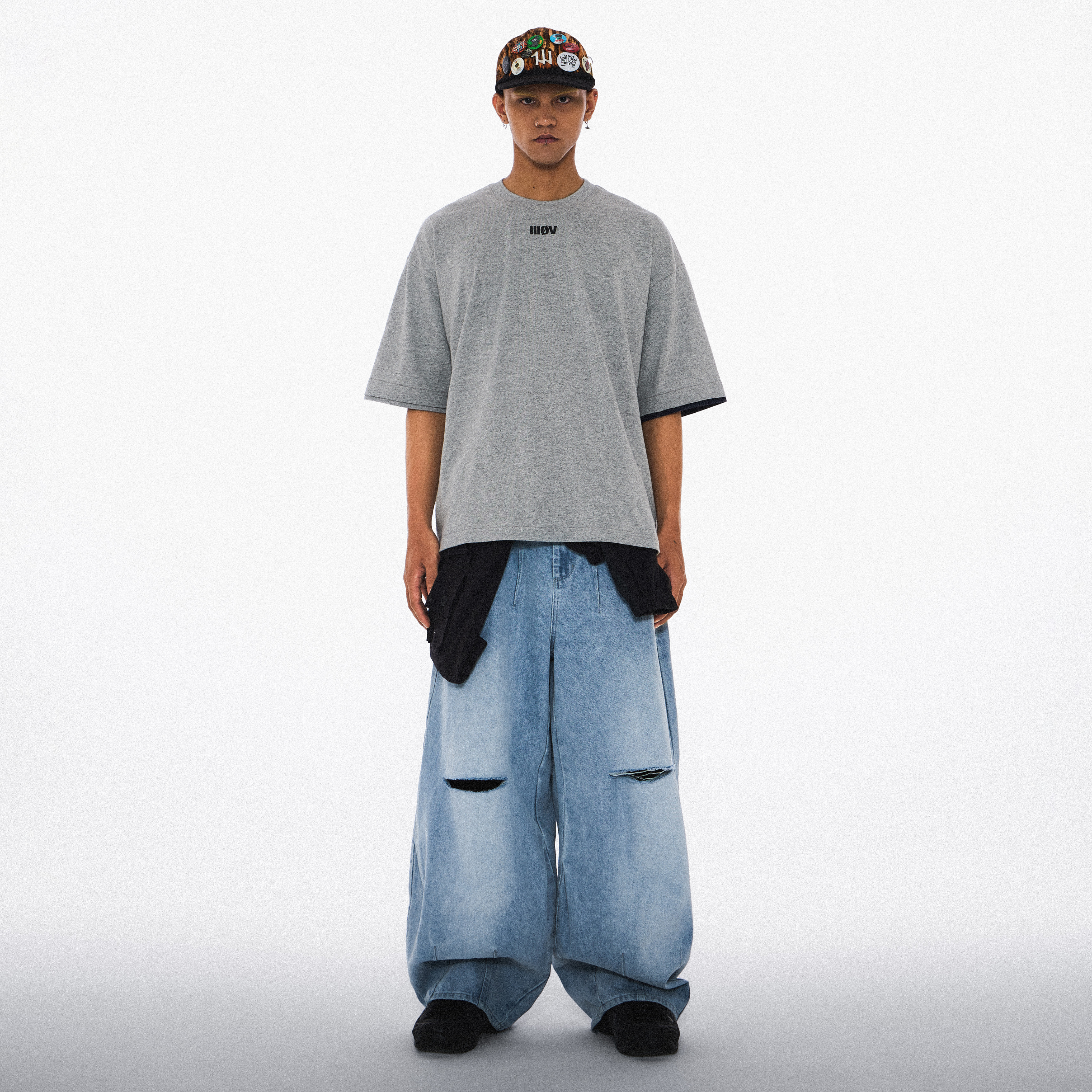 Wall of Sound - 2:36/“FITS” Cbgbootleg F.O.R.M Tee - Heather Grey