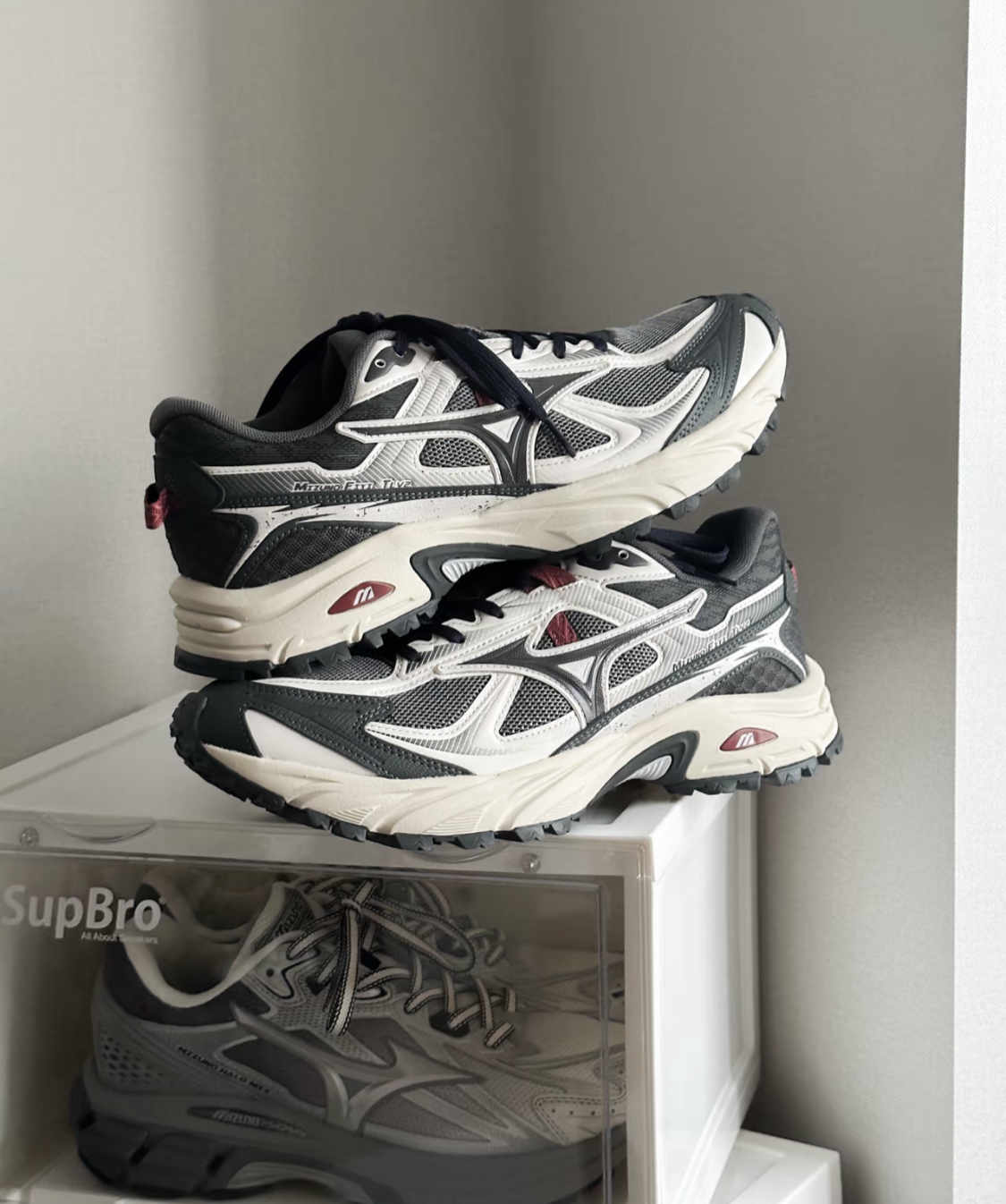 【APAIR】預購 Mizuno FIYI TL V2 機能鞋款 戶外 鐵灰白 D1GH251909