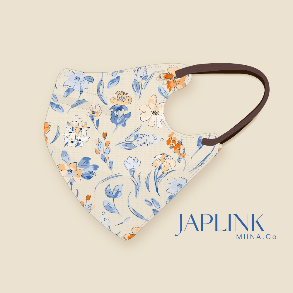 JAPLINK MASK 立體口罩【 HEPA 設計款 】法式靛藍