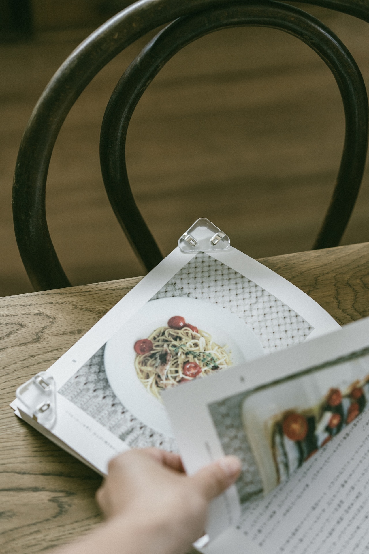 SONIC日本製透明書角夾附磁鐵2入組