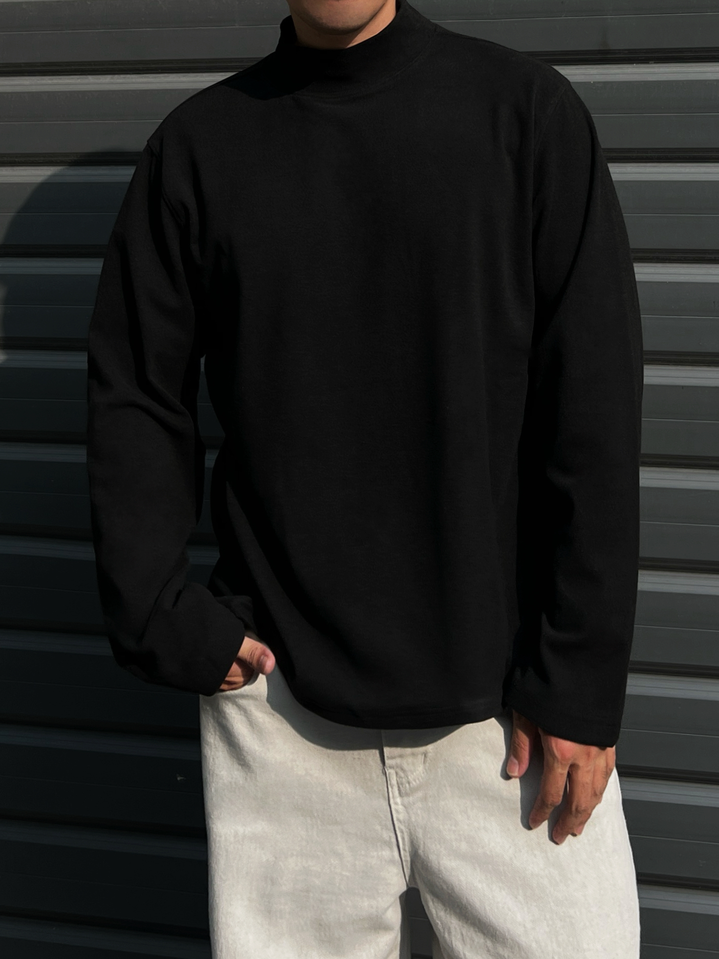 [1atm] 絨面-親膚高領上衣