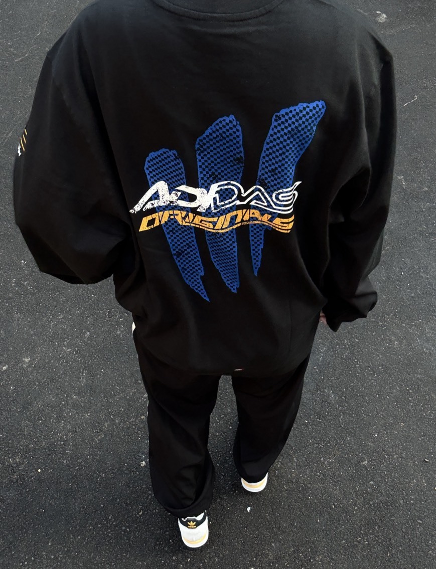 Adidas originals MOTO LONGSLEEVE 賽車 F1 運動 寬鬆 長袖 長T KH1199