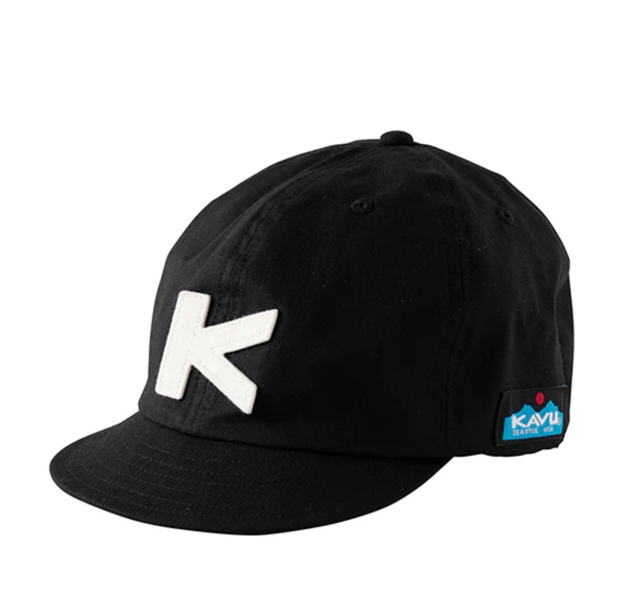 KAVU #日版 Rip Stop BaseBall Cap ( Color : Black ) #K字帽 #日本製造
