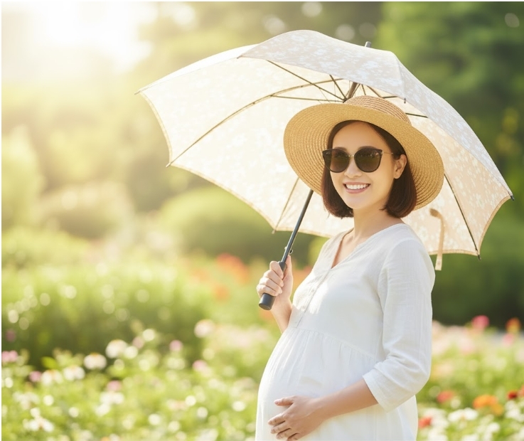 孕婦也可以防曬並且安心出門