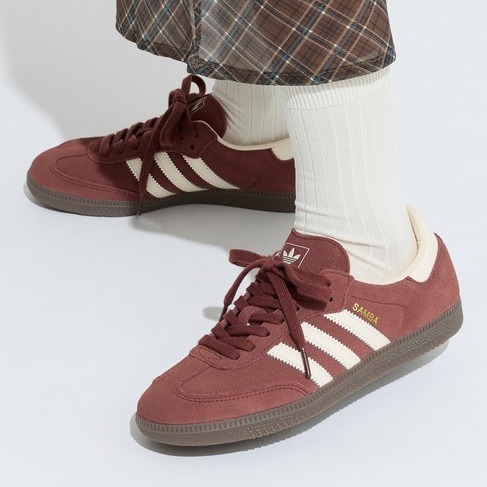 adidas samba OG 日牌聯名色 莓果布朗尼