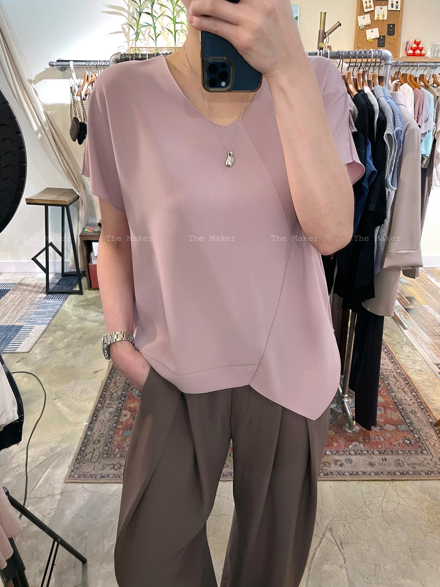 ✨ 銷量冠軍免燙修身上衣 ✨