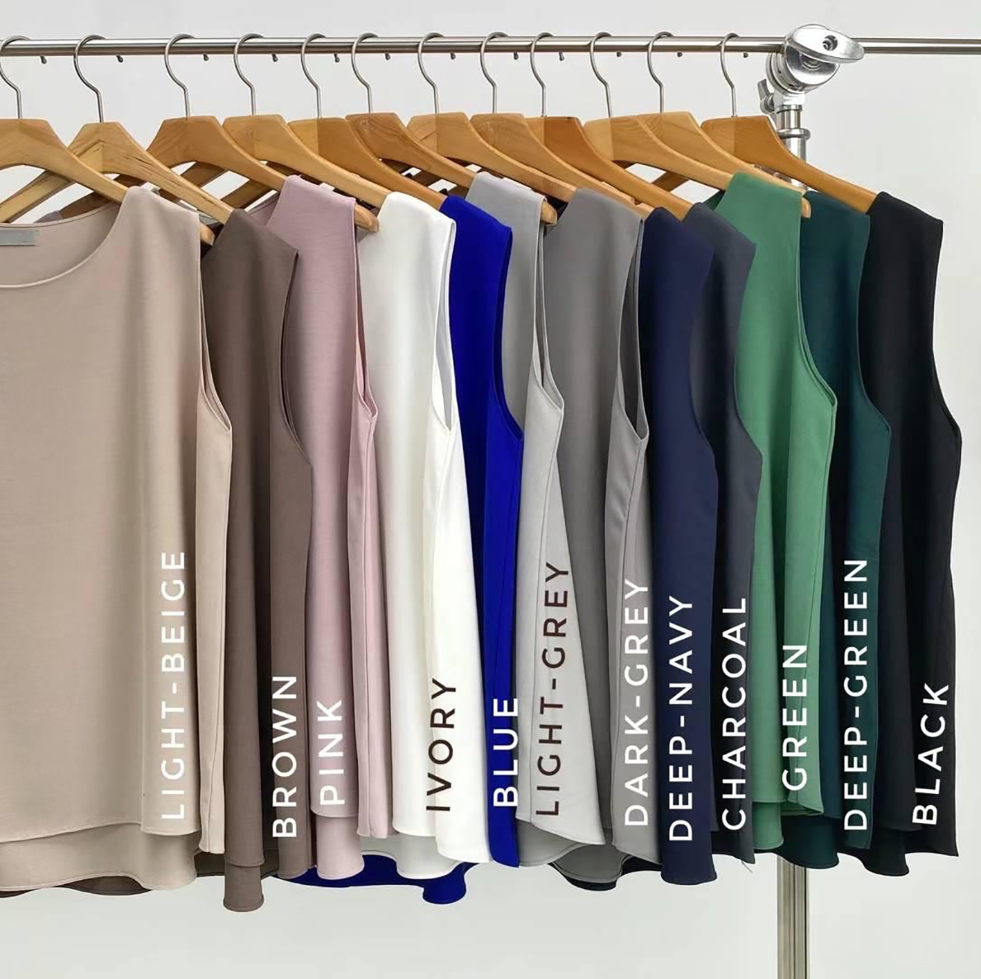 💗 又爽又薄免燙背心 💗