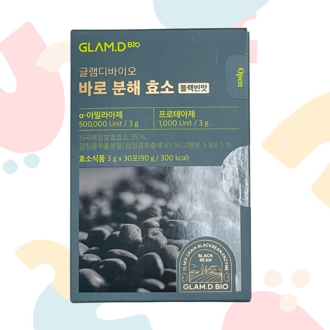 Glam D 極速分解酵素粉 黑豆