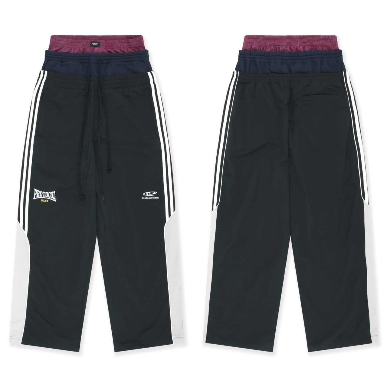 Protocol Index 3 LAYERED TRACK PANTS - GREY 三層運動褲長褲P