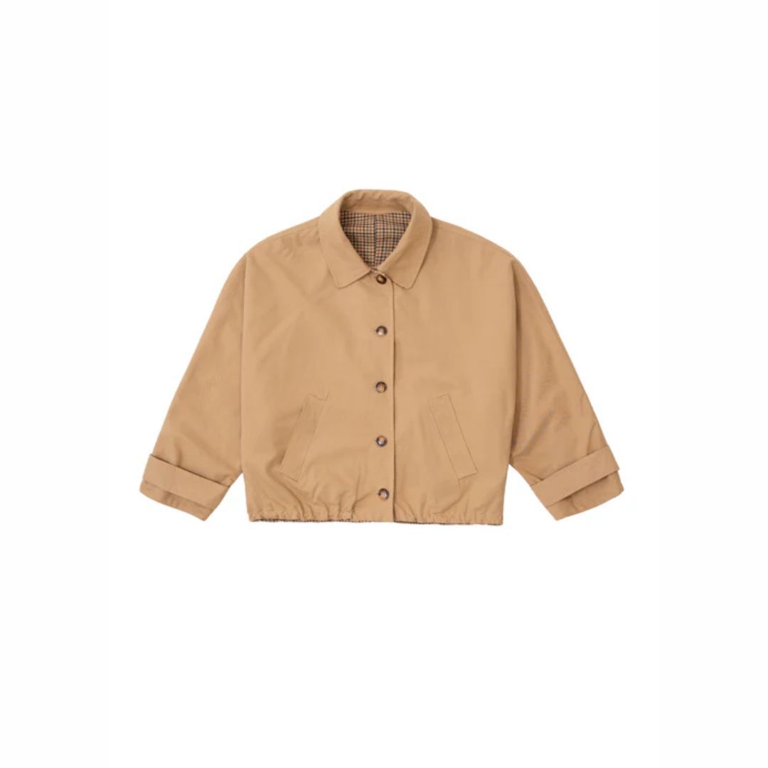 1LP1018-043 LA PETITE ETOILE Nerea Jacket Camel #NEREA-V602521T9A/15-CAMEL (C-EU-E)