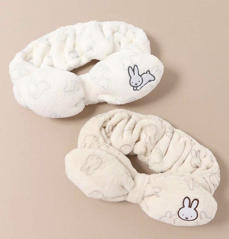 【直播大優惠】JP Miffy 刺繡密集式蝴蝶結頭帶 7180 7197 TK251017