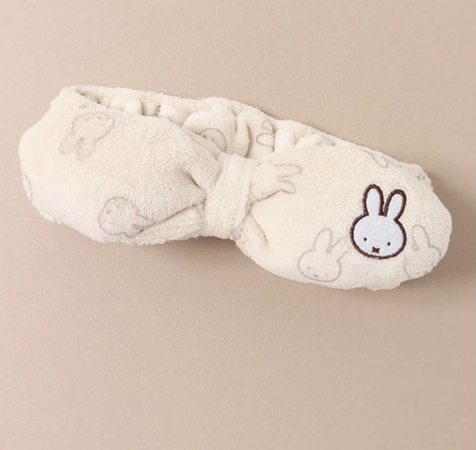 【直播大優惠】JP Miffy 刺繡密集式蝴蝶結頭帶 7180 7197 TK251017