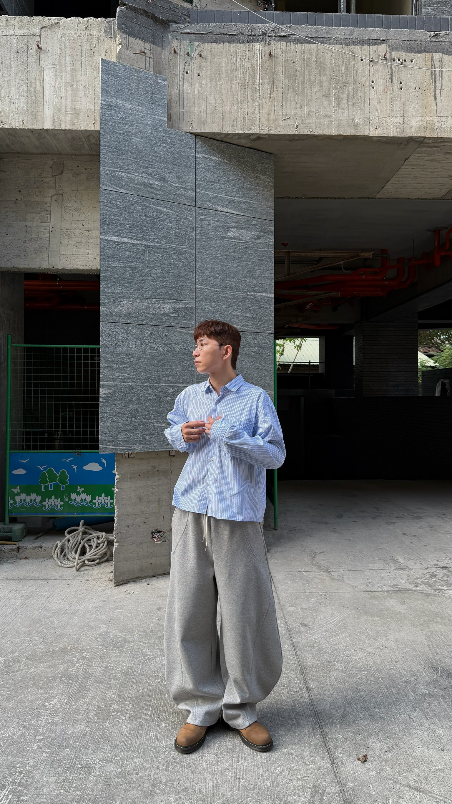 CMF 訂製彎刀棉褲