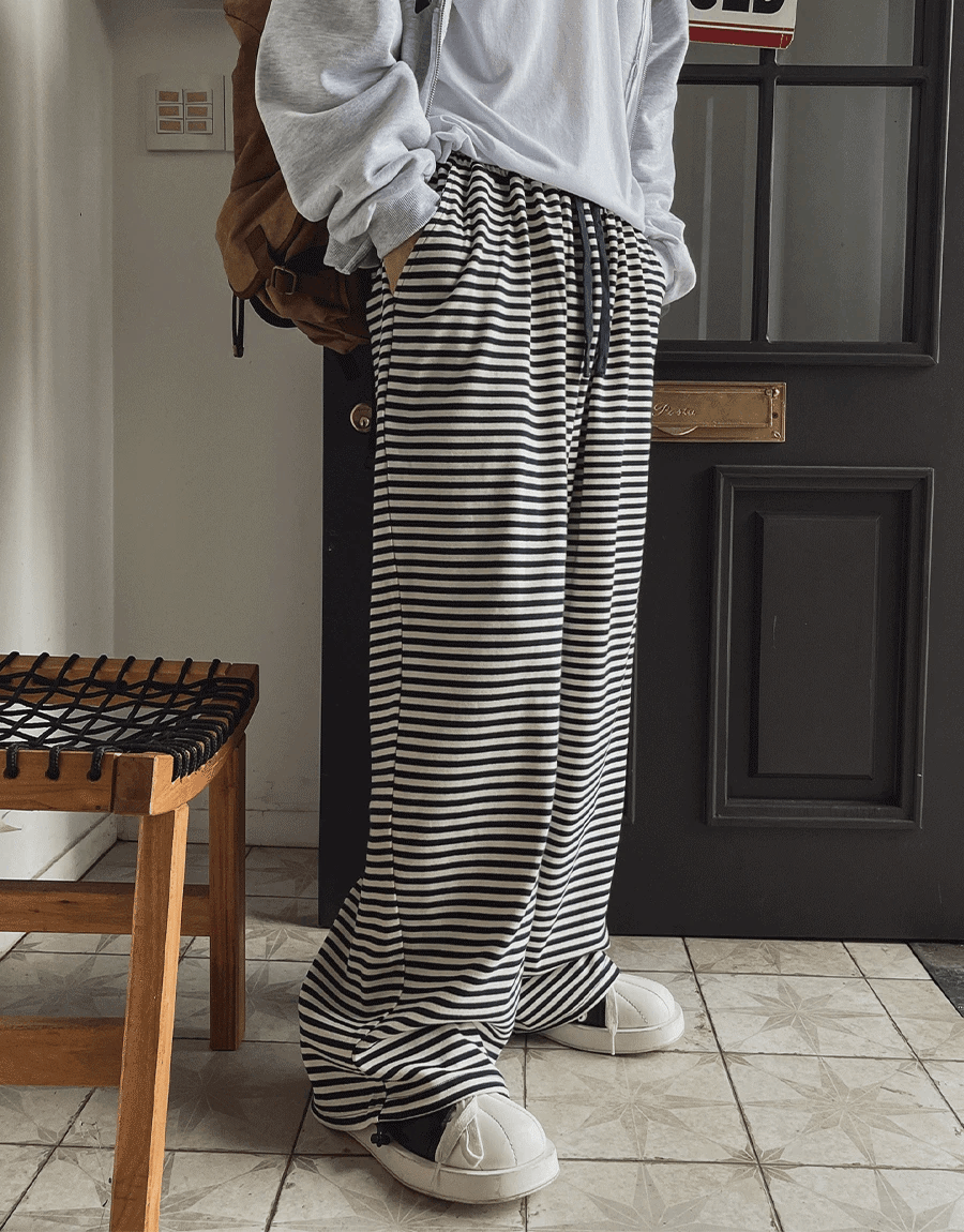 Rowan 條紋褲