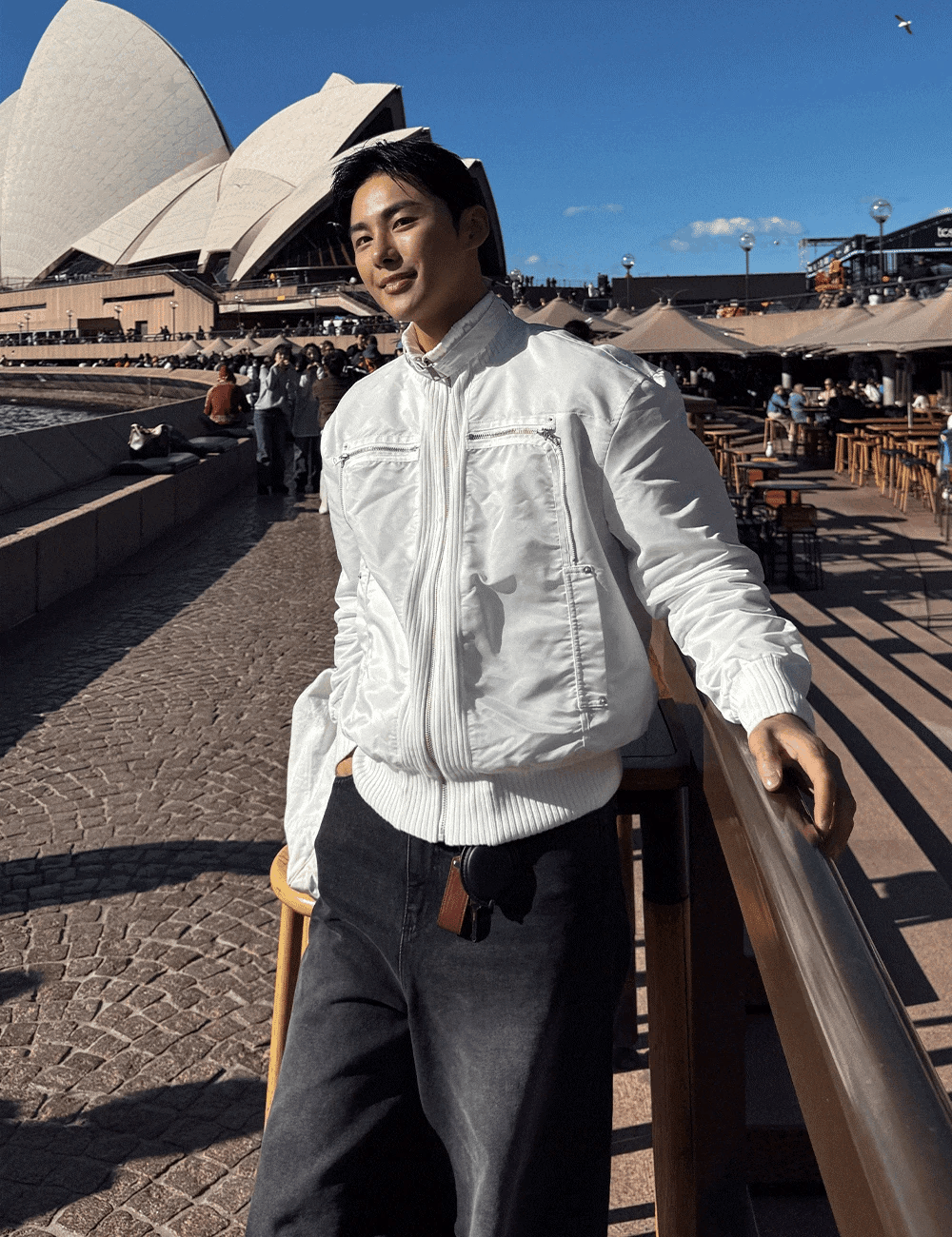 Hydro 拉鍊帶式防風夾克