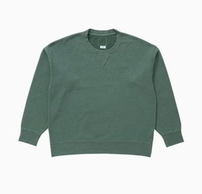 VISVIM 2025 A/W JUMBO SB SWEAT L/S DMGD - PRE ORDER ITEM (預訂中)
