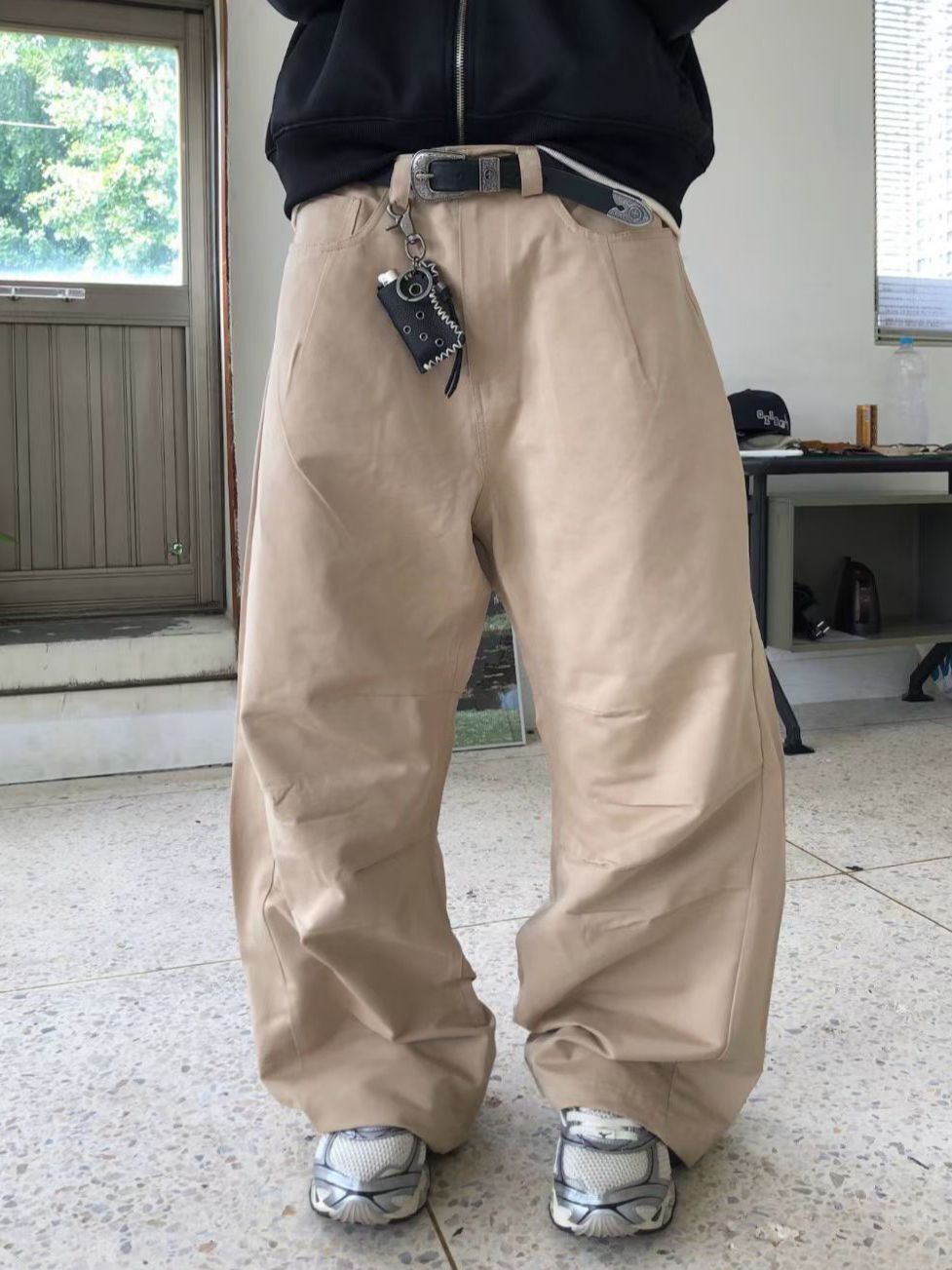 淨色鬆身褲 P3188