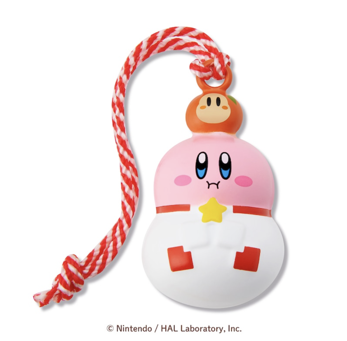 2025星之卡比鏡餅鈴鐺小吊飾