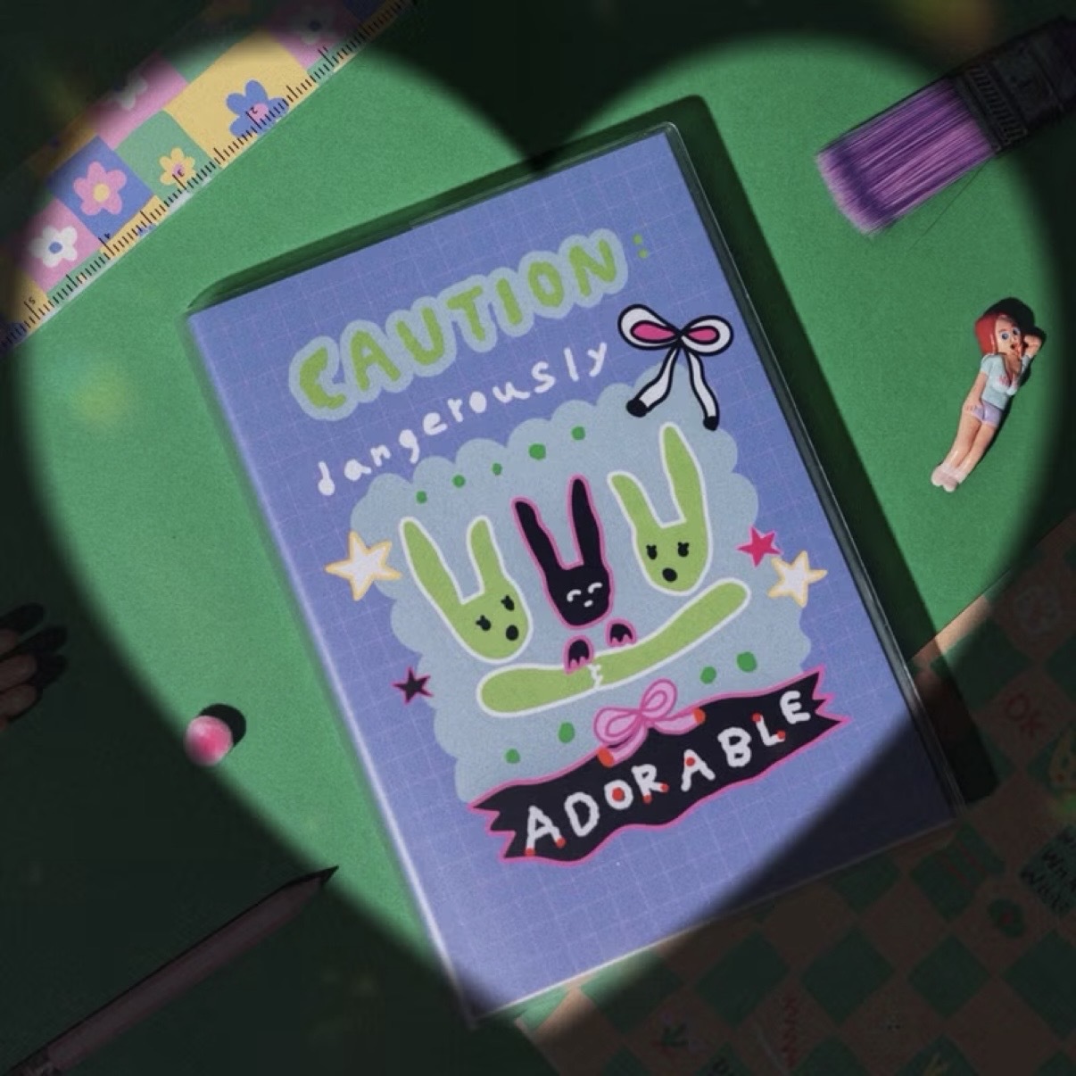 可愛兔兔家族 無時效手帳 萬年曆｜馬卡龍腳趾