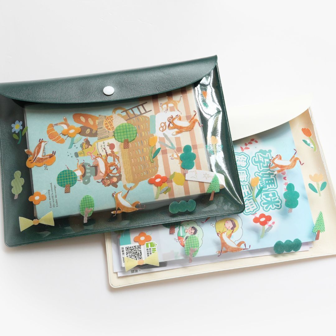 Reiko 狐吉花園 B5萬用收納袋｜Hello Studio 你好工作室