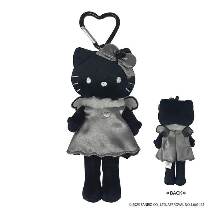Hello Kitty 長腿 三麗鷗 黑魂 Grey dress KT55-08 黑天使