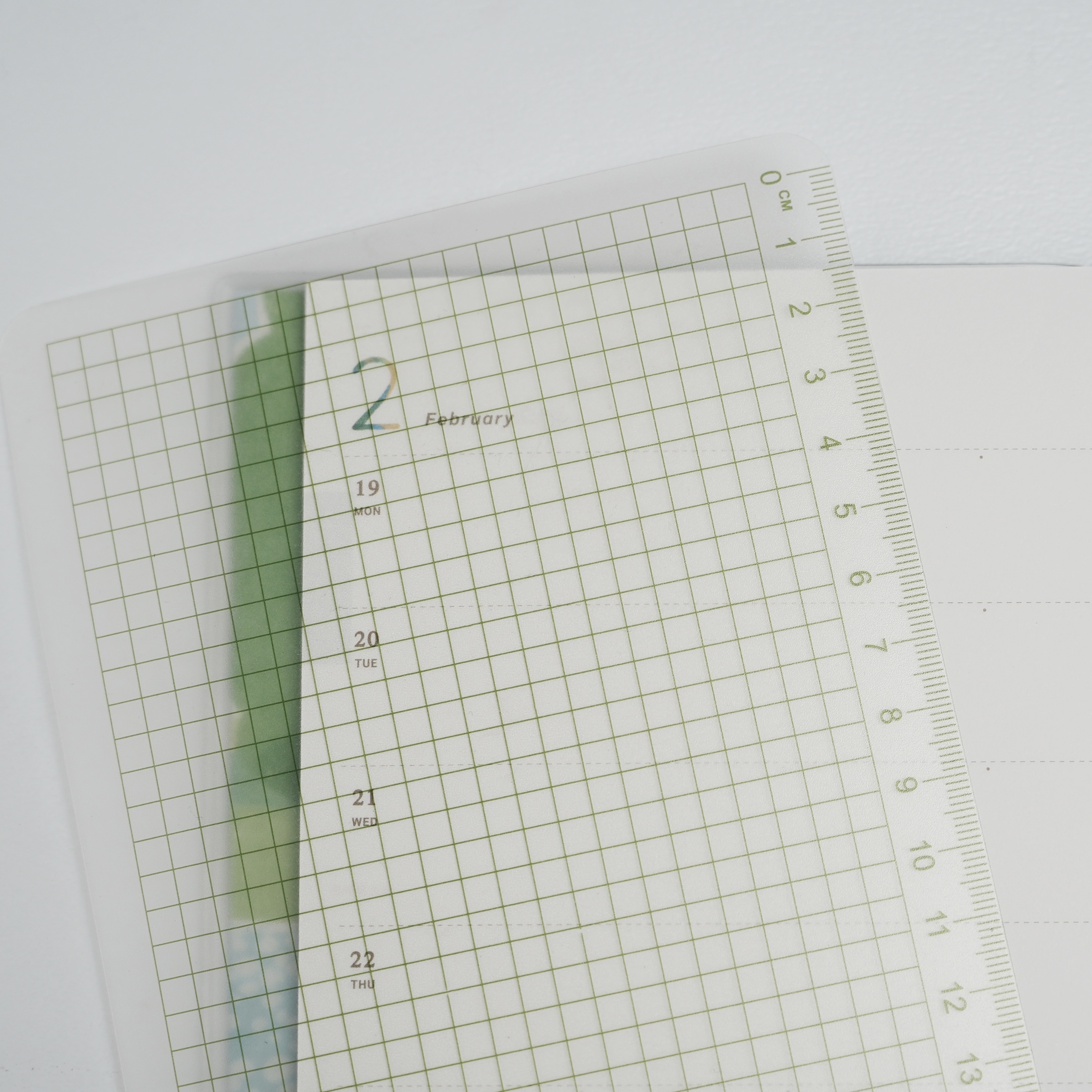 Reiko 狐吉方格 霧面半透墊板｜Hello Studio 你好工作室