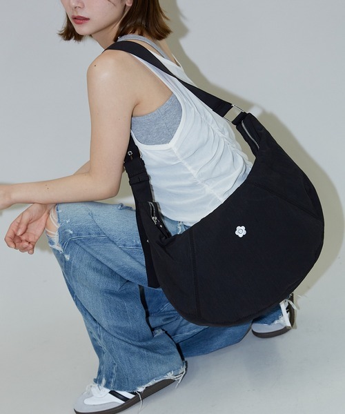 MARY QUANT / Nylon Shoulder Bag