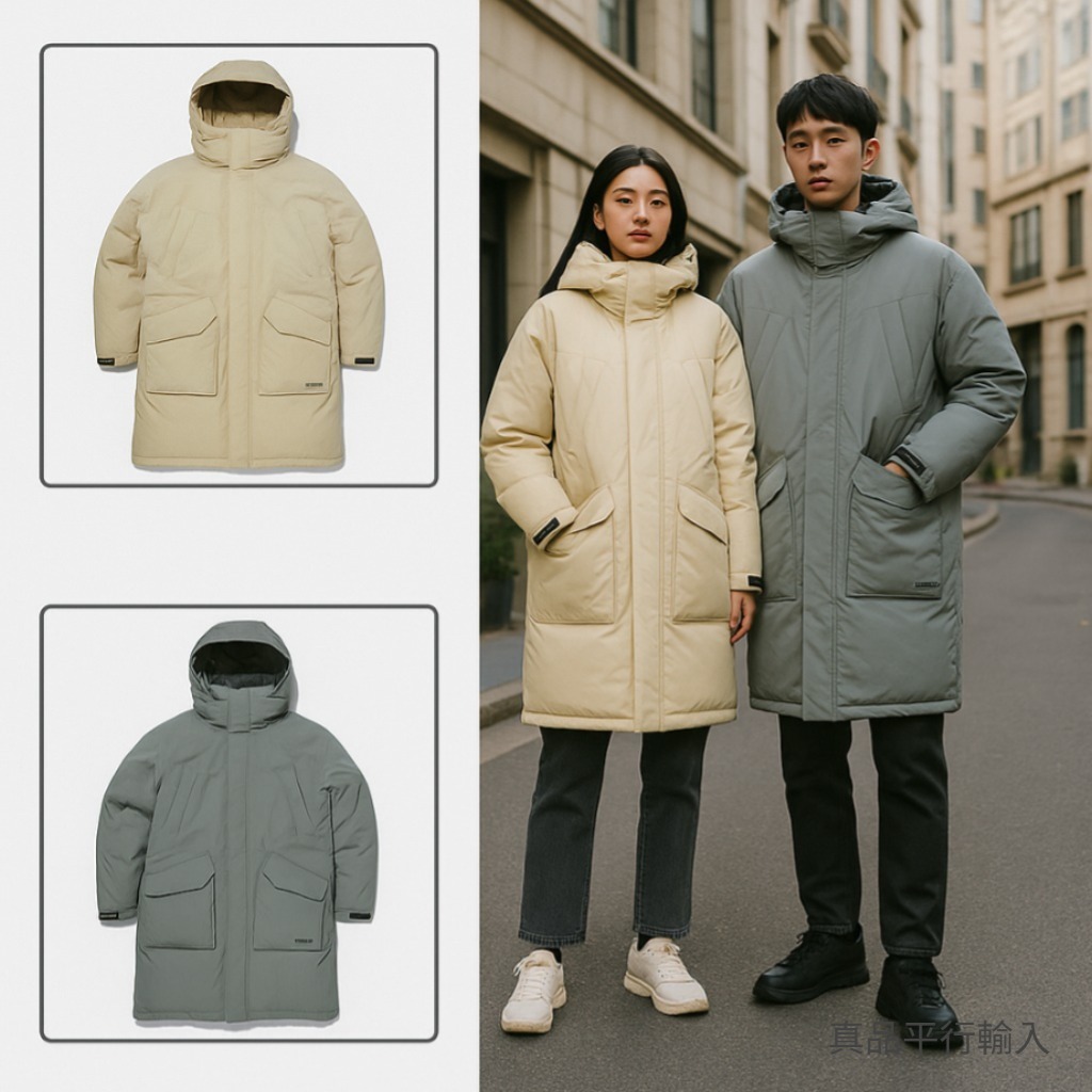 【預購】MARKM AKR101750 長版羽絨防寒外套