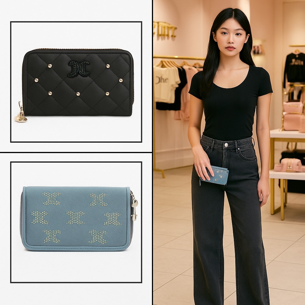 【預購】JUICY COUTURE The Line H101707 銀包系列