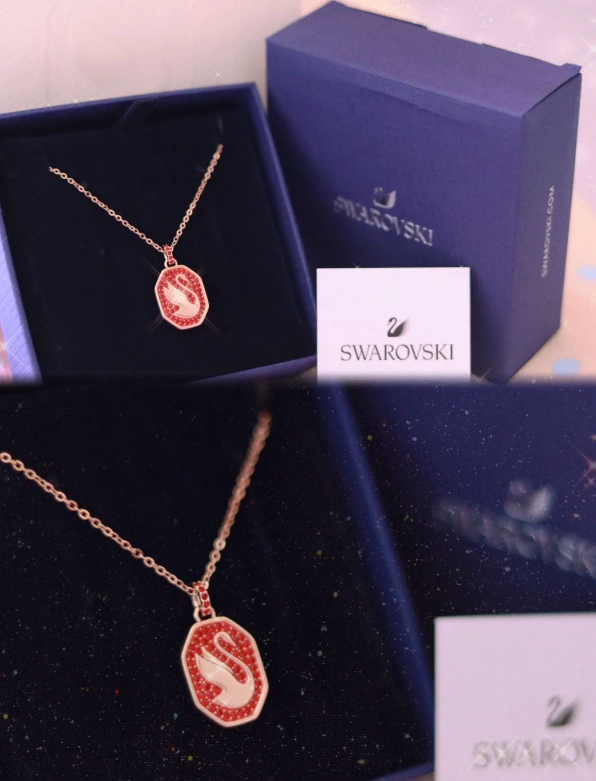 【預購】Swarovski H101718 天鵝標誌吊墜頸鏈