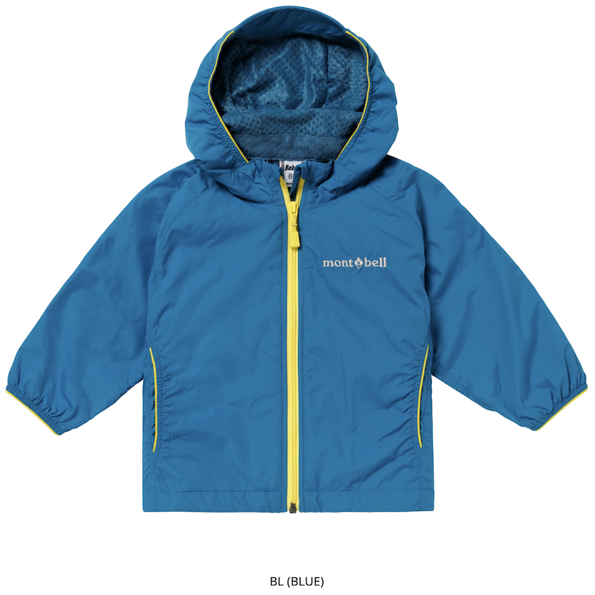 日本 Mont-Bell Light Shell Hooded Jacket Baby's 嬰兒外套