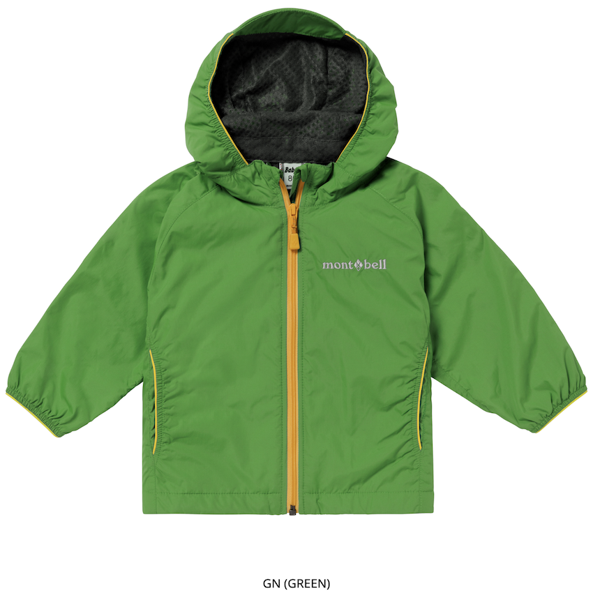 日本 Mont-Bell Light Shell Hooded Jacket Baby's 嬰兒外套
